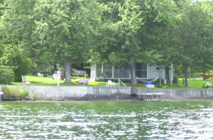 View of Cottage from the Water